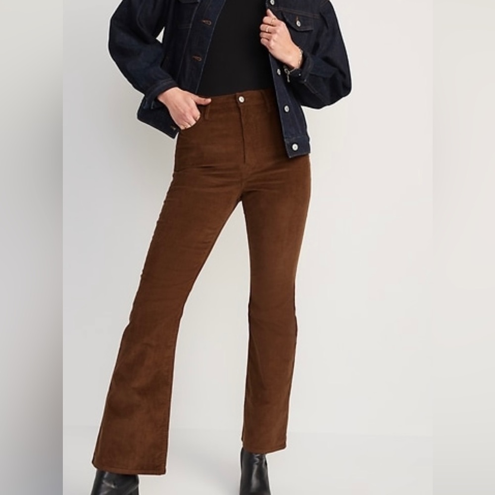Old Navy Corduroy Highest Hi-Rise Flare Pants